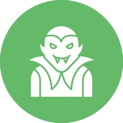 Dracula Glyph Circle Icon 16035831 Vector Art At Vecteezy