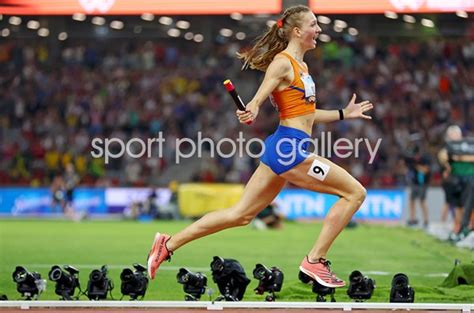 Femke Bol Stunning Finish To Win Netherlands 4x400m Relay Gold Budapest