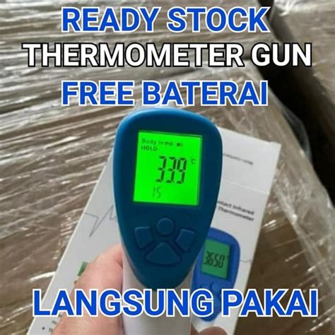 Jual Thermometer Infrared Non Kontak Gun Thermometer Digital Suhu Badan