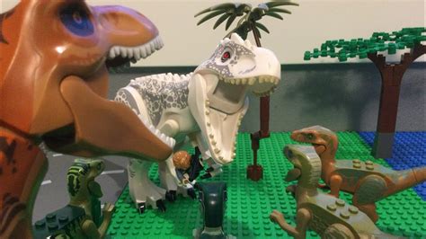 The I Rex Vs Rex Blue Delta Charlie And Echo Lego Jurassic World