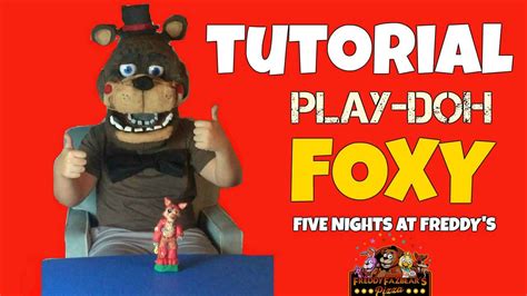 Five Nights At Freddys How To Make Foxy With Clay Tutorial