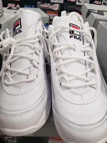 Venta Tenis Marca Fila Para Mujer Blancos En Stock