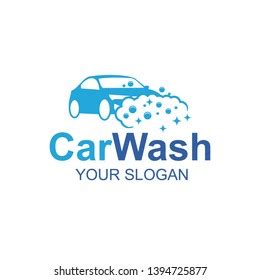 Car Wash Logo Template Design Stock Vector Royalty Free