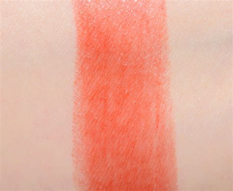 YSL Chili Morocco 131 Rouge Volupte Shine Oil In Stick Review Swatches