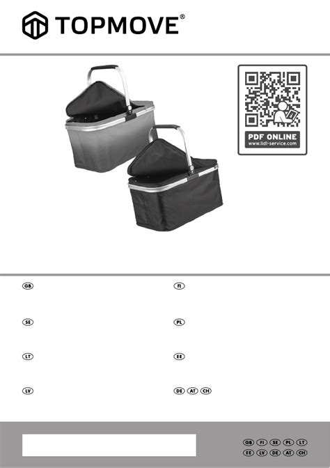 User Manual Topmove Ian 373589 English 20 Pages