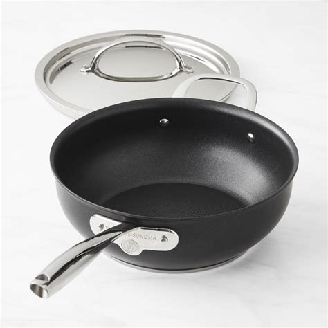 Williams Sonoma Thermo Clad Induction Nonstick Covered Essential Fry