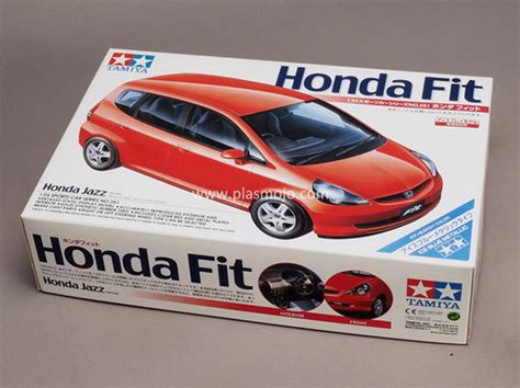 Tamiya Honda Fit Ice Blue Metallic Body Plasmojo Scale