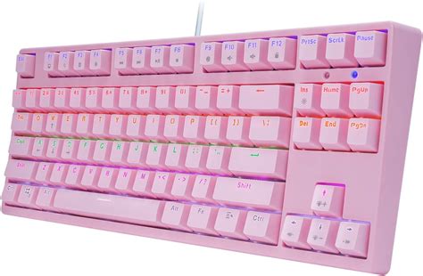 Buy HUO JI BT 815 Mechanical Gaming Keyboard With Red Switches Rainbow