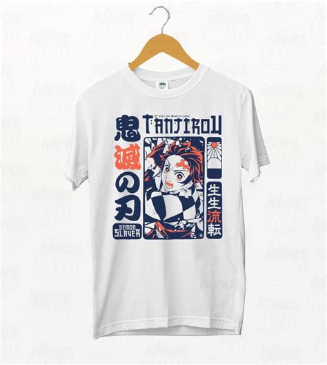 Remera Demon Slayer Tanjiro Kamado 06 Ideas MVD