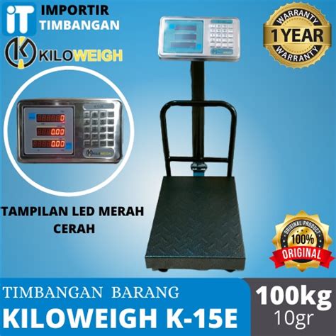 Jual Timbangan Duduk Barang Digital Kiloweigh K E Paket Ekspedisi