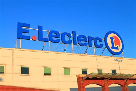 Leclerc Hypermarket Editorial Photography Image Of Leclerc