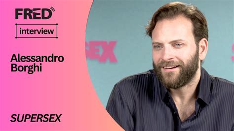 Intervista A Alessandro Borghi Supersex Youtube