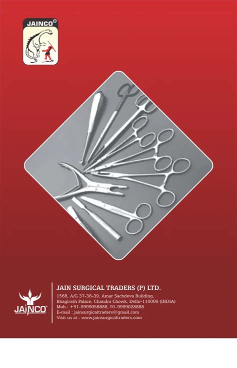 Major Surgical Instruments Set At Best Price In New Delhi By Jain