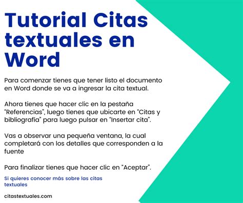 Citas Textuales Guía Consejos Y Uso ¡muy Fácil