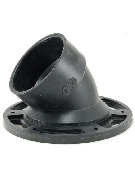 ABS Offset Closet Flange ABS Drain Waste Vent DWV Plumbing Gas