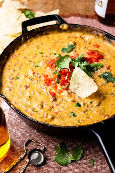 Smoked Queso Dip {crockpot Option} Modern Farmhouse Eats