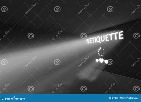 Netiquette Rays Volume Light Concept D Stock Illustration