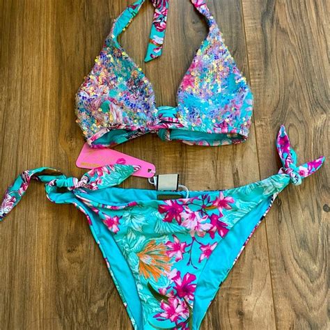 Miss Bikini Luxe Sins Swim Miss Bikini Luxe Sins Sequins Bikini