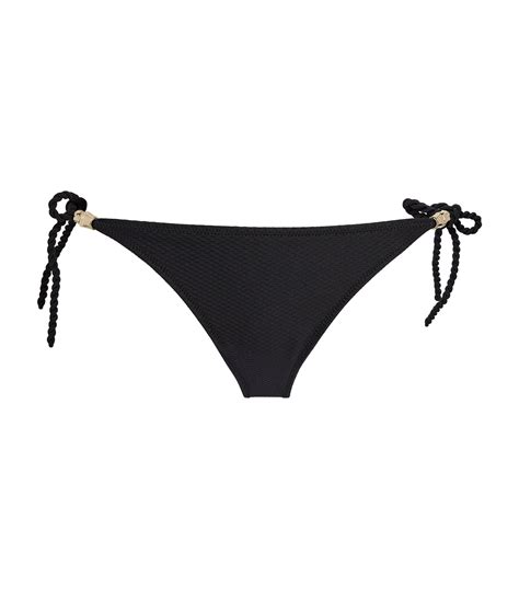 Heidi Klein Black Core Rope Bikini Top Harrods Uk