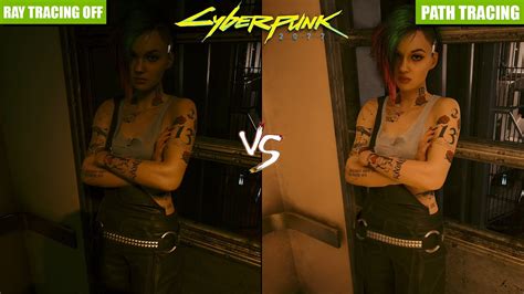 Cyberpunk Ray Tracing Off Vs Path Tracing Dlss K Rtx I