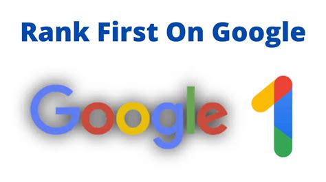 Important Criteria To Rank Your Website On Google S First Page