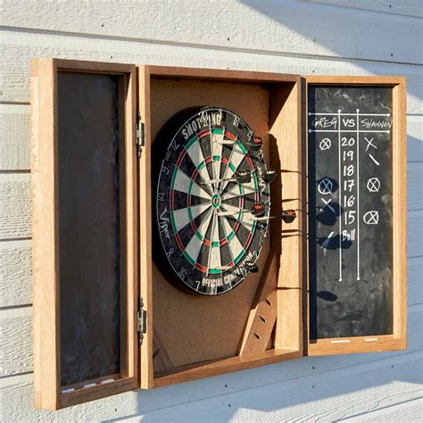 How To Build A Dartboard Cabinet Dartboard Cabinet Diy Dart Board