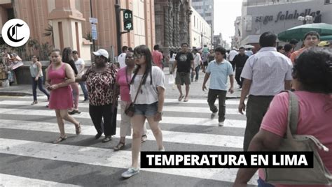 Consulta La Temperatura En Lima Y Clima Este 16 De Mayo RESPUESTAS