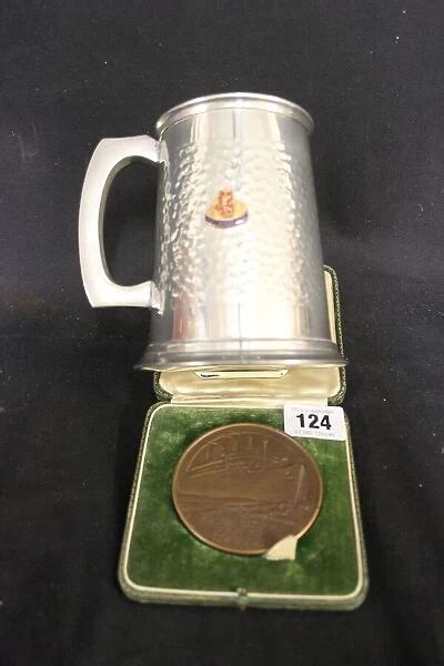 Captain John Treasure Jones Archive tankard and coin