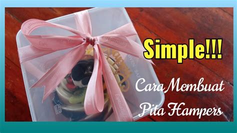 Cara Membuat Pita Kado Hampers Caranya Mudah Banget YouTube