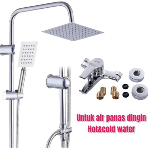 Jual Shower Set Shower Tiang Set Komplit Shower Column Set Tanpa