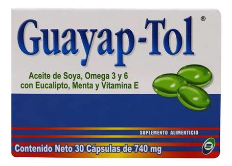 Guayap Tol Aecite De Soya Omega Y Con Eucal Pto Menta Sabor Sin