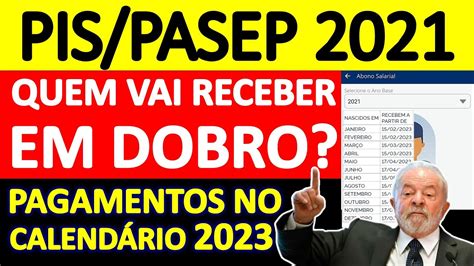 Calend Rio Pis Pasep Pagamento Em Dobro Quem Vai Receber O Abono