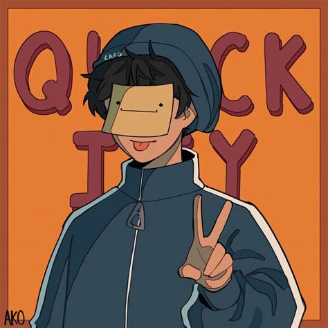 Quackity Fanart Wallpaper Quackity Fanart In 2021 Exchrisnge