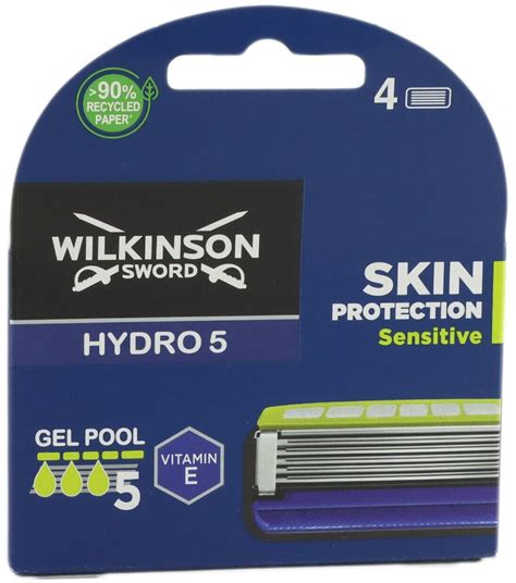 Wilkinson Sword Hydro 5 Skin Protection Sensitive Rasierklingen 4 Stk