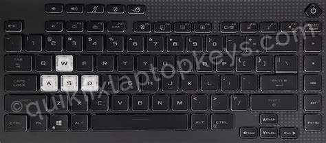 ASUS ROG Strix G15 G513 Replacement Laptop Keyboard Keys