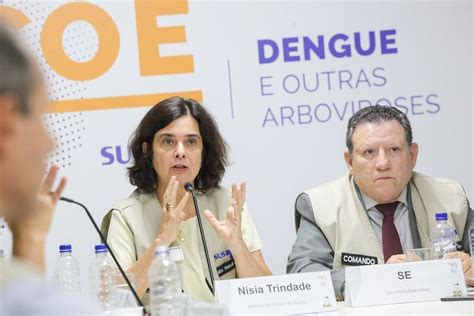 Foco é Prevenir Mais Casos De Dengue Diz Ministra Da Saúde Que Descarta Emergência Nacional