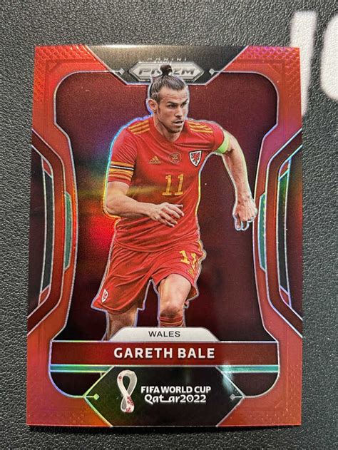 【chill官方代拍】安迪047 2022 Panini Prizm 卡塔尔世界杯 威尔士 Gareth Bale 贝尔 大圣 红折 折射