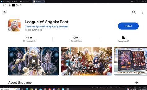 How To Play League Of Angels Pact On PC With MuMu Player