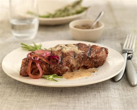 Beer Marinated Bison New York Strip Steaks Recept Sauzen