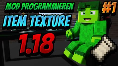 Item Texturen hinzufügen Minecraft MOD programmieren 1 18 mit Fabric