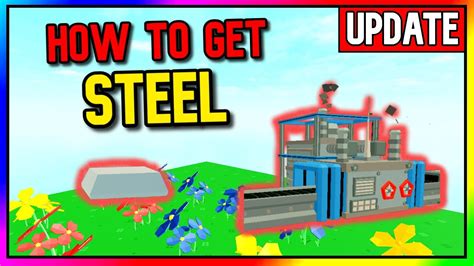 How To Get Steel Roblox Islands Factory Update 🏭roblox Skyblox