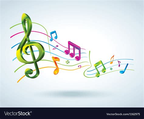 Abstract music background Royalty Free Vector Image