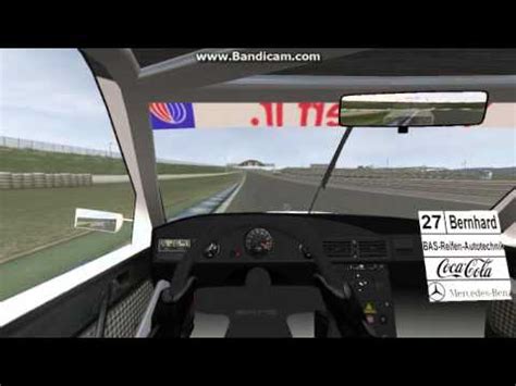 GTR 2 PC No Driving Helps M Benz 190e EVO2 1992 Hot Lap Onboard