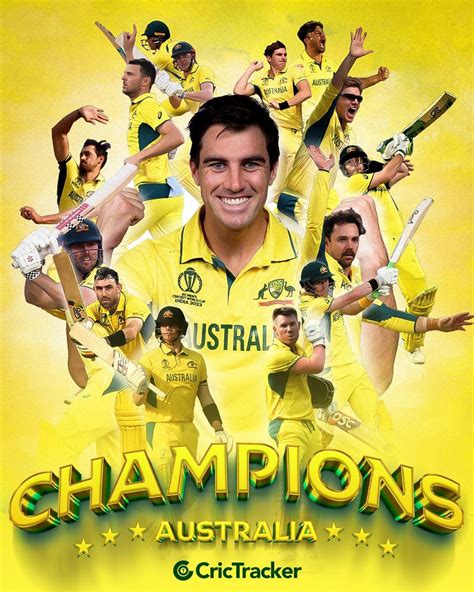 Australia wins Cricket World Cup 2023 by six wickets with 42 balls ...