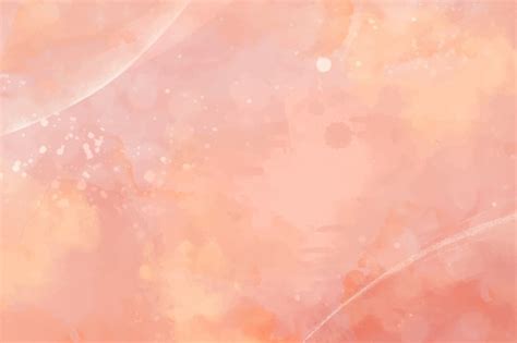 Free Vector Watercolor Light Peach Background