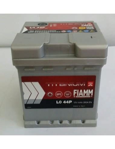 Vendita BATTERIA FIAMM TITANIUM PRO 12V 44AH L0