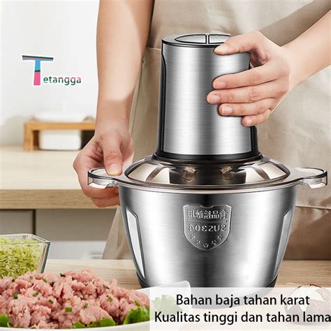 Jual Cj Chopper Blender Daging Penggiling Meat Mincer Elektrik