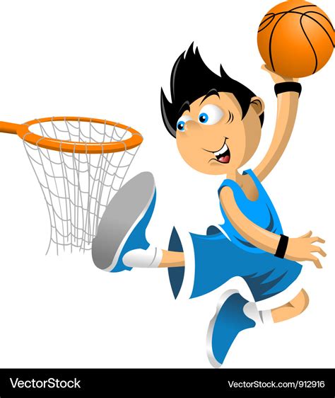 Basketball Player Royalty Free Vector Image Vectorstock