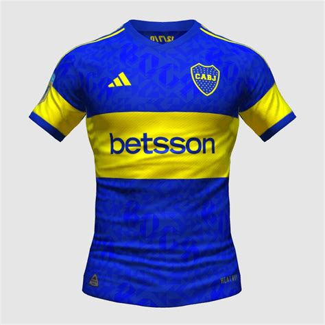 Boca Juniors 2024 Home Concept FIFA 23 Kit Creator Showcase