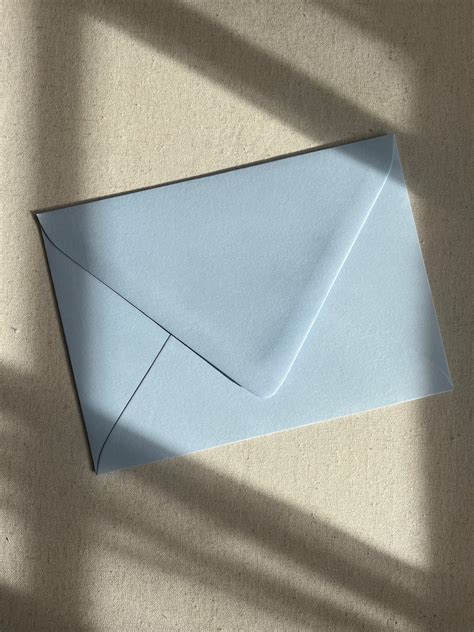 Azure Blue Envelopes, Light Blue Envelope, Blank Envelopes, Blue ...